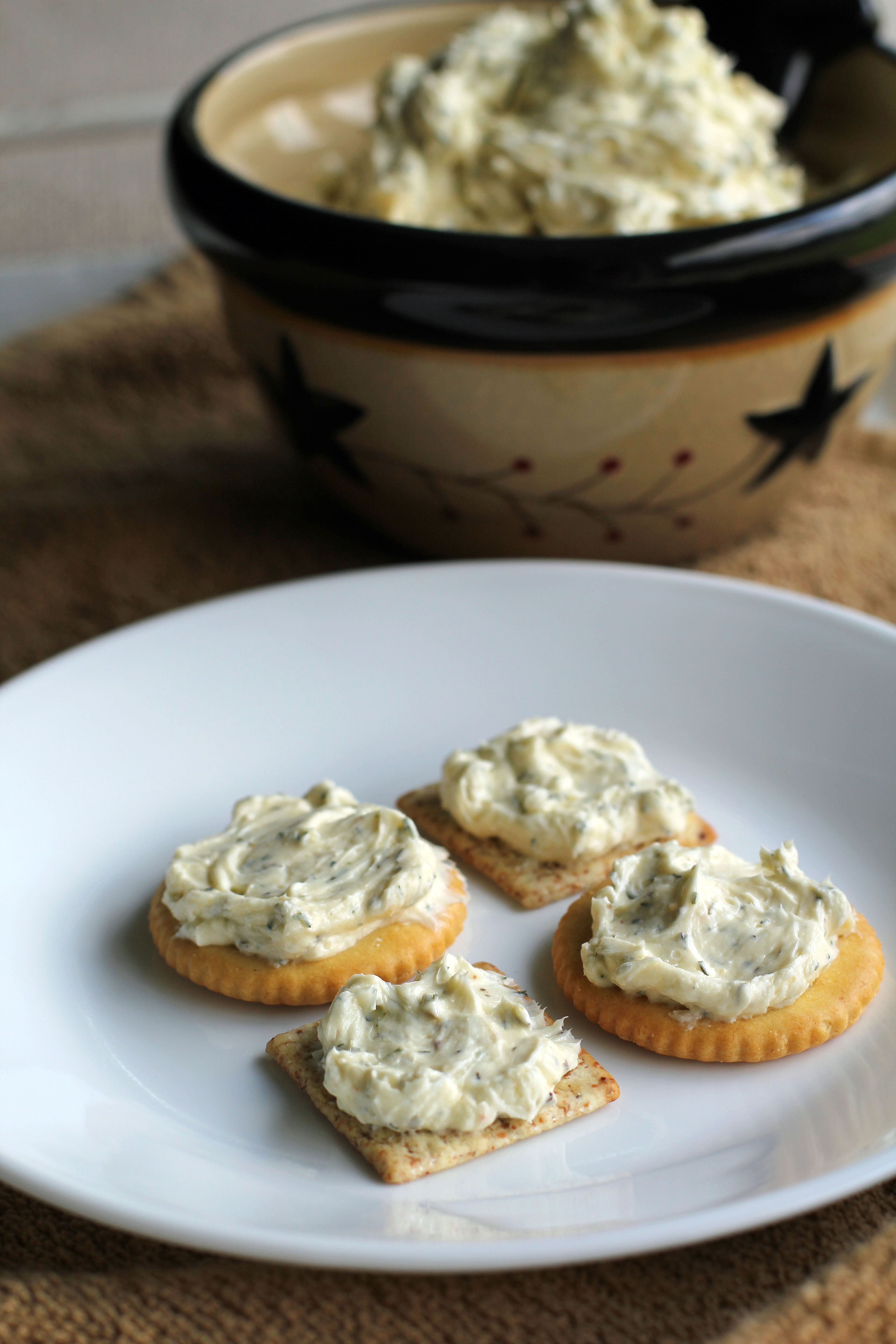 Herb and Garlic Cheese Spread