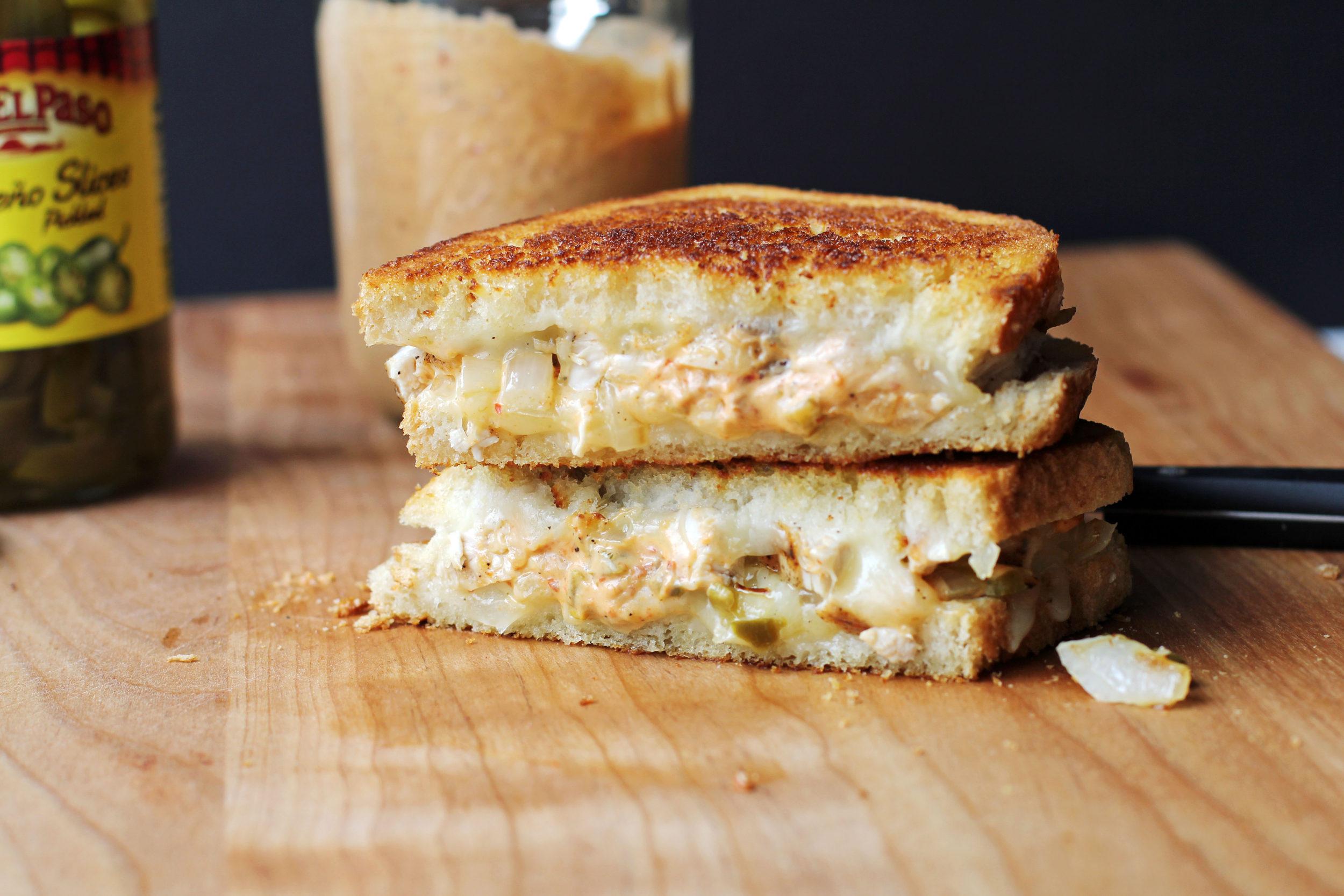 Chipotle Chicken Grilled Cheese
